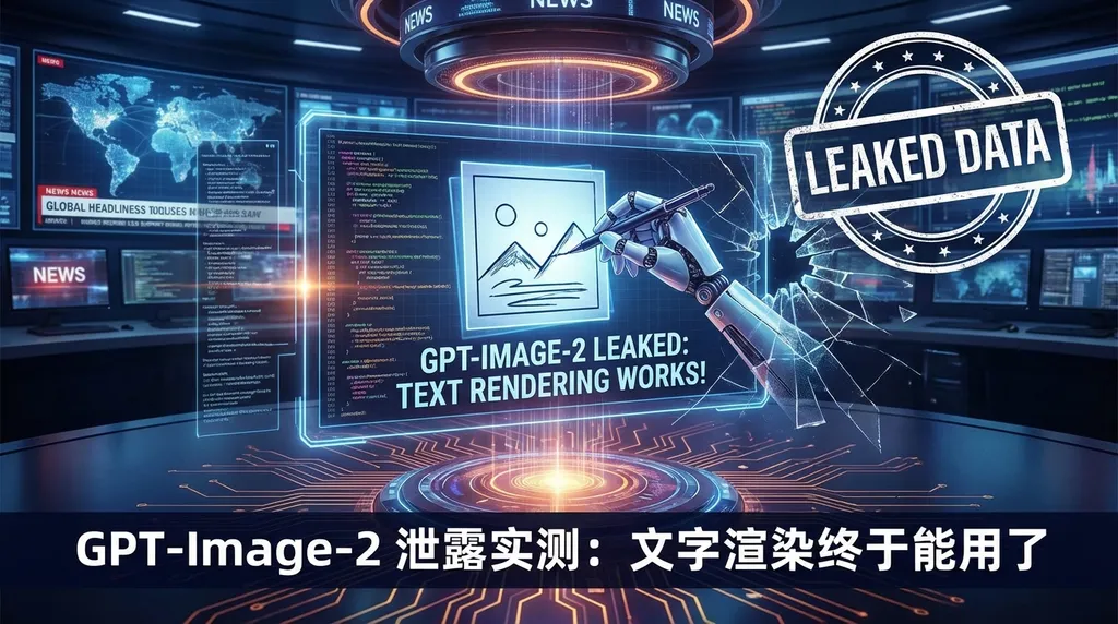 GPT-Image-2 泄露实测:文字渲染终于能用了