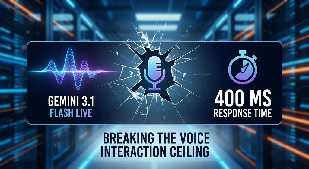 Gemini 3.1 Flash Live:400毫秒响应打破语音交互天花板
