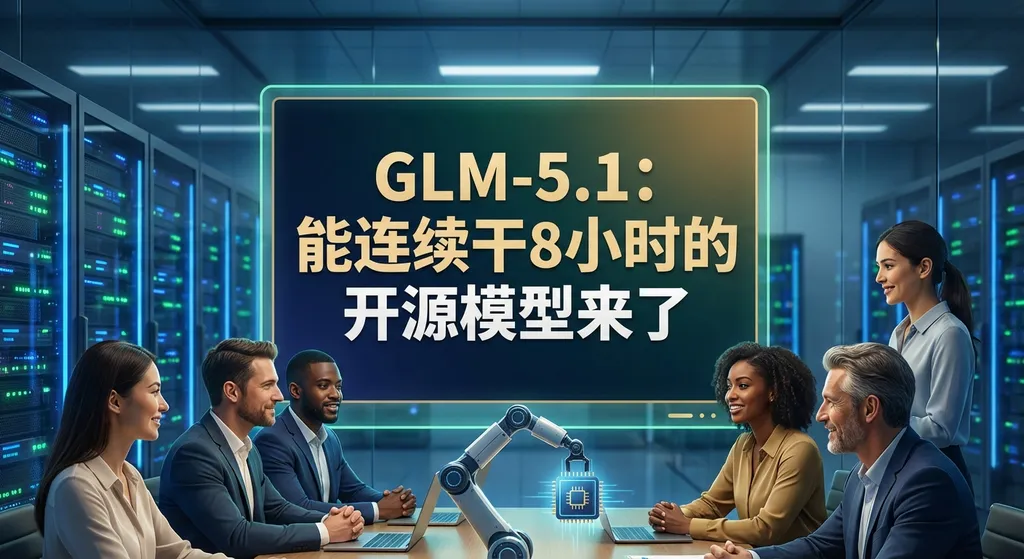 GLM-5.1:能连续干8小时的开源模型来了