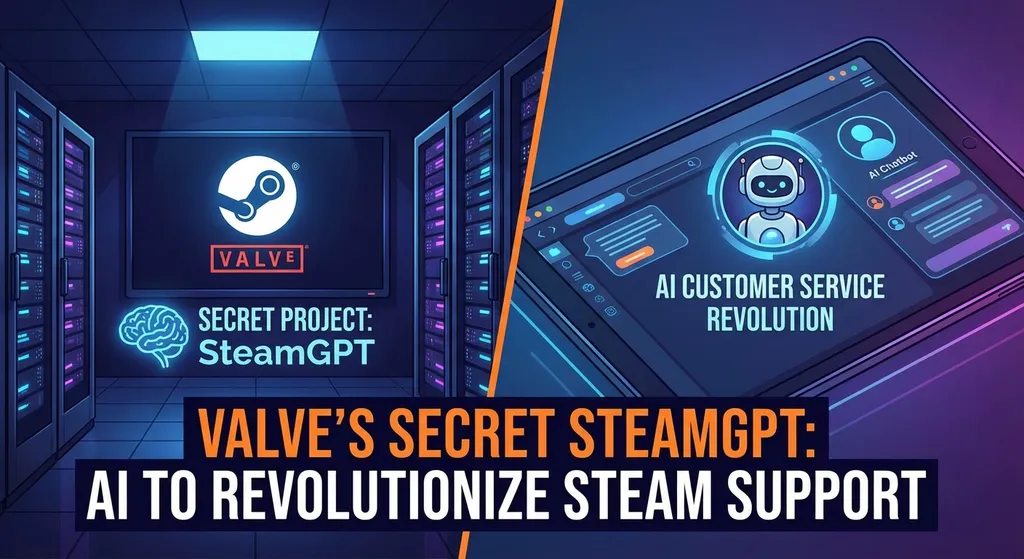 Valve秘密开发SteamGPT,AI要革Steam客服的命