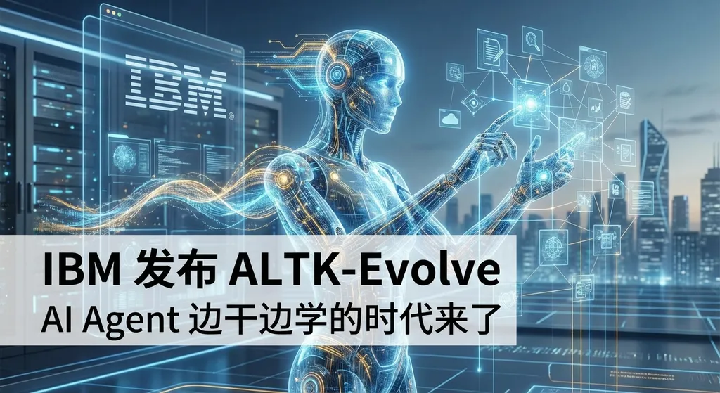 IBM发布ALTK-Evolve:AI Agent边干边学的时代来了
