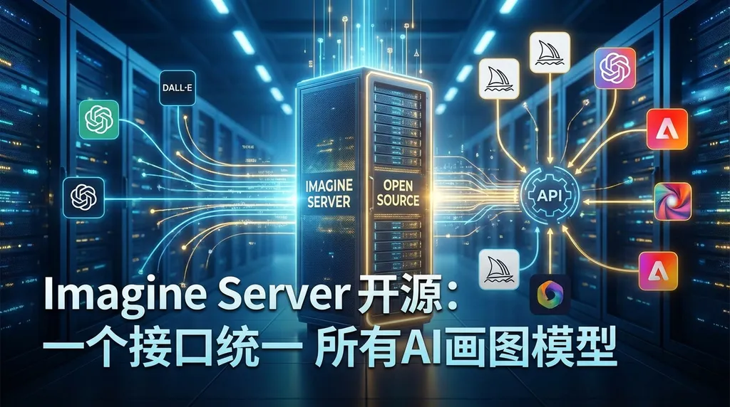 Imagine Server 开源:一个接口统一所有AI画图模型