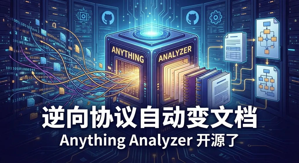 逆向协议自动变文档,Anything Analyzer 开源了