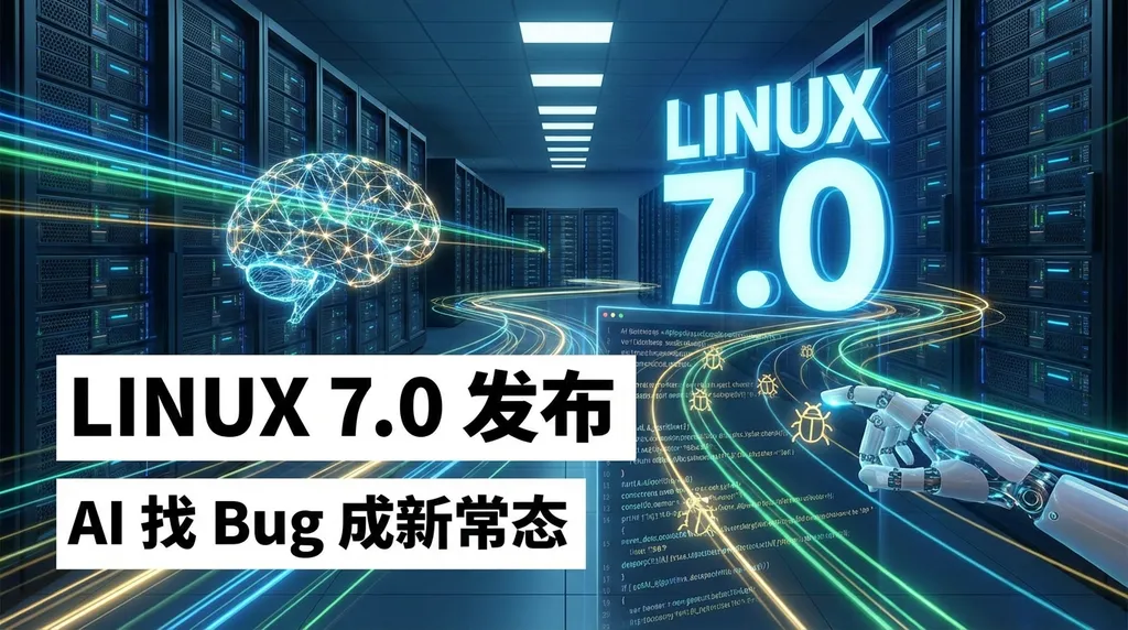 Linux 7.0发布,AI找Bug成新常态