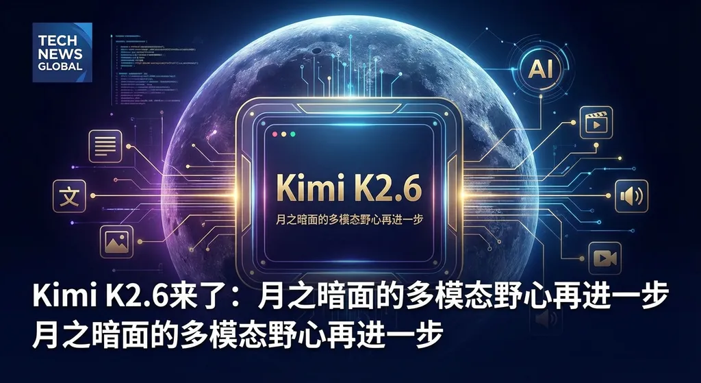 Kimi K2.6来了:月之暗面的多模态野心再进一步