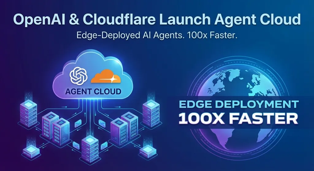 OpenAI 联手 Cloudflare 推 Agent Cloud,边缘部署智能体提速 100 倍