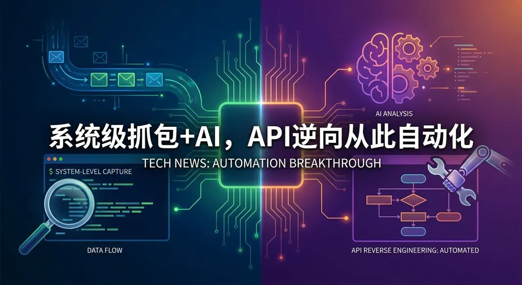 系统级抓包+AI,API逆向从此自动化