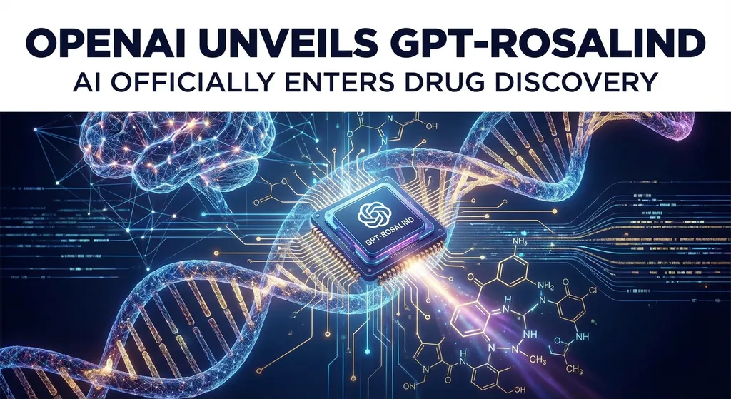 OpenAI 发布 GPT-Rosalind,AI 正式杀入药物发现