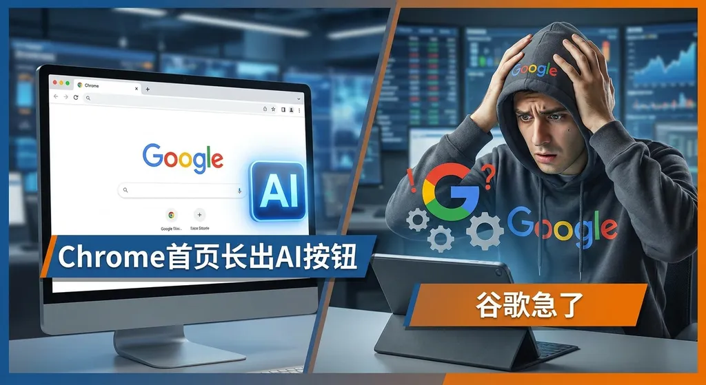Chrome首页长出AI按钮,谷歌急了