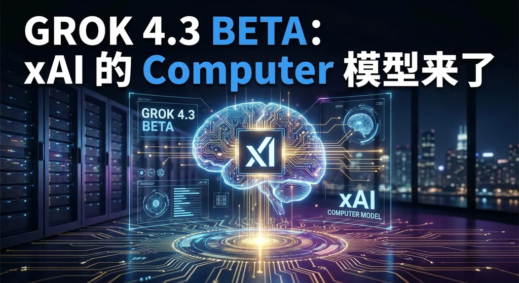 Grok 4.3 Beta:xAI 的 Computer 模型来了