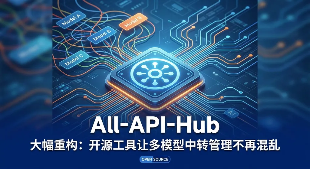 All-API-Hub 大幅重构:开源工具让多模型中转管理不再混乱