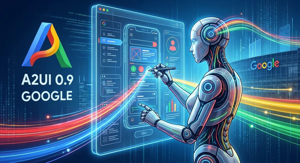 谷歌推 A2UI 0.9:AI Agent 终于能画界面了