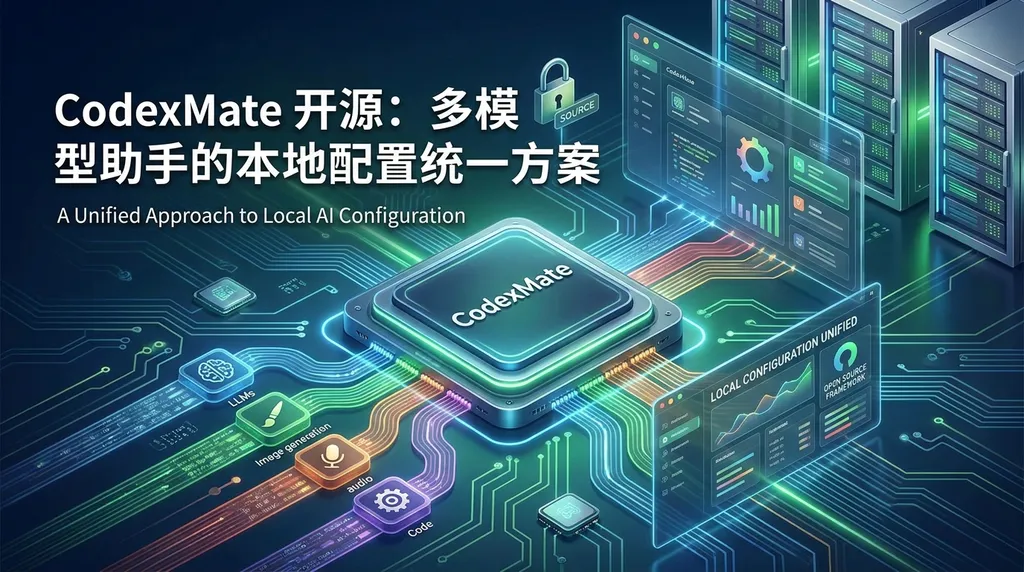 CodexMate 开源:多模型助手的本地配置统一方案