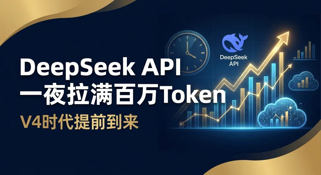 DeepSeek API 一夜拉满百万Token,V4时代提前到来