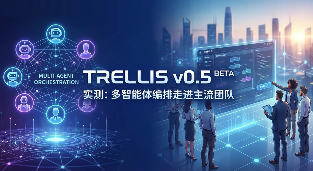 Trellis v0.5 Beta 实测:多智能体编排走进主流团队