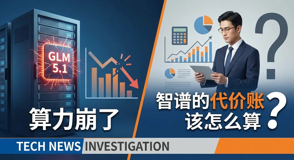 GLM 5.1 算力崩了,智谱的代价账该怎么算