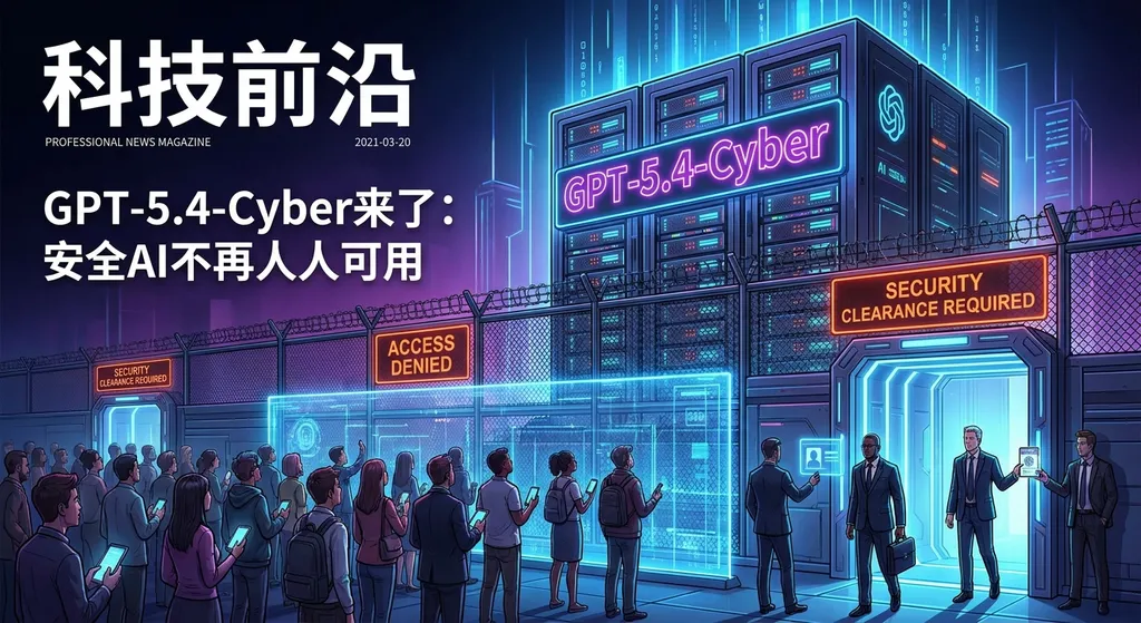 GPT-5.4-Cyber来了:安全AI不再人人可用