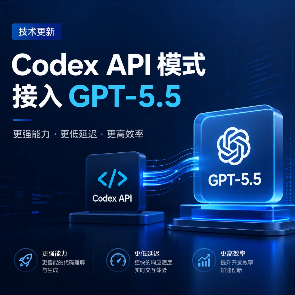 Codex API 模式接入 GPT-5.5