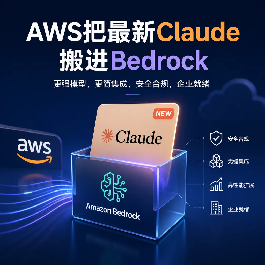 AWS把最新Claude搬进Bedrock