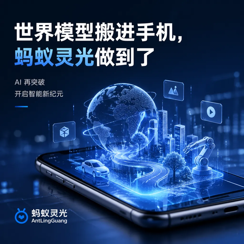 世界模型搬进手机,蚂蚁灵光做到了