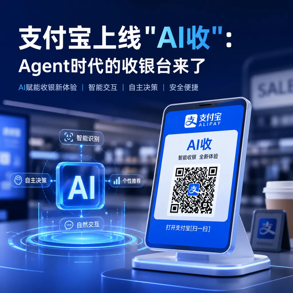 支付宝上线"AI收":Agent时代的收银台来了