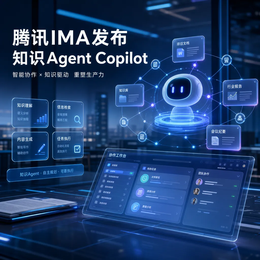 腾讯IMA发布知识Agent Copilot
