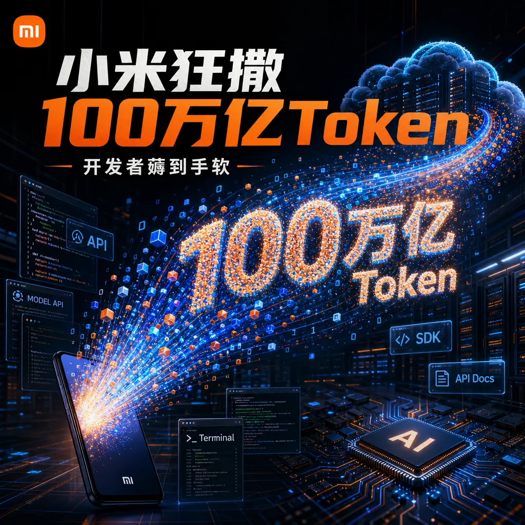 小米狂撒100万亿Token,开发者薅到手软
