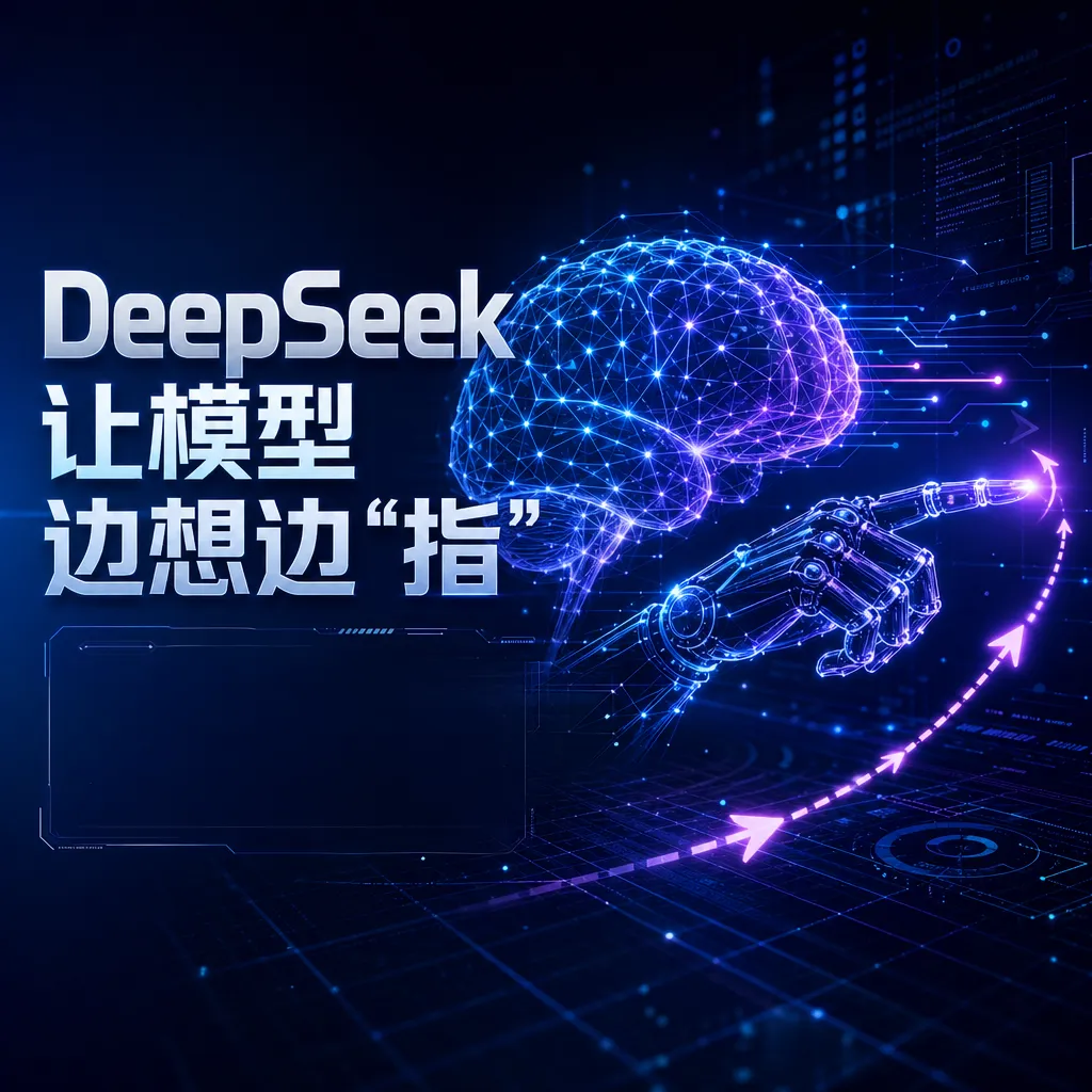 DeepSeek让模型边想边"指"