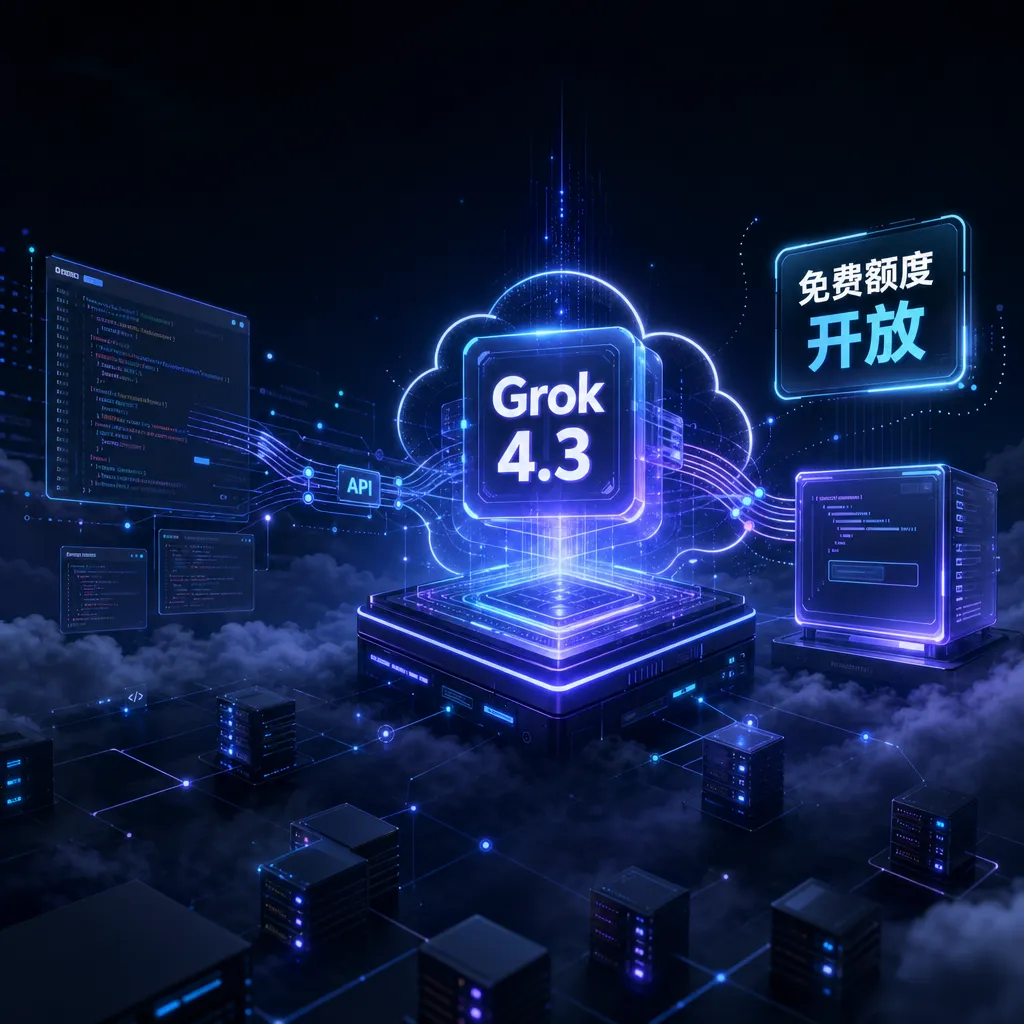 Grok 4.3 登陆 Vercel:xAI 模型首次支持免费额度