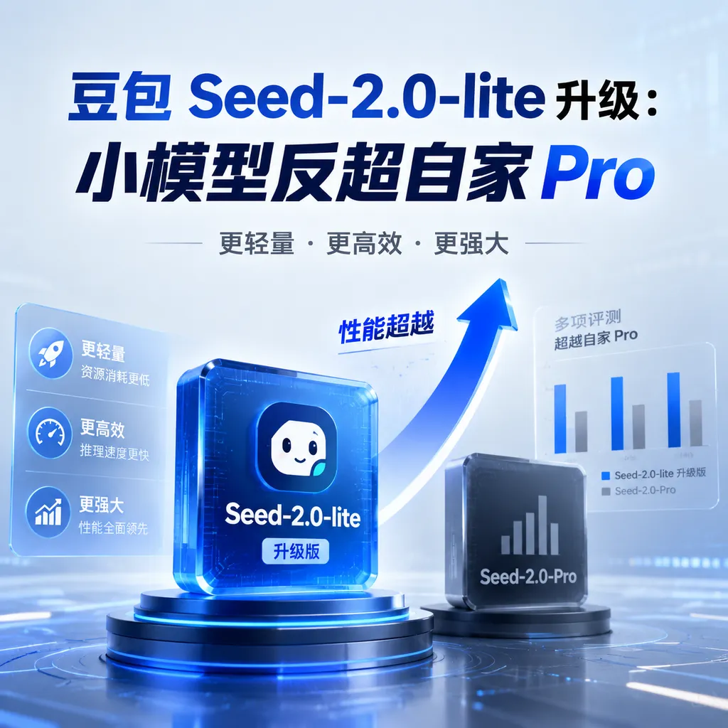 豆包 Seed-2.0-lite 升级:小模型反超自家 Pro