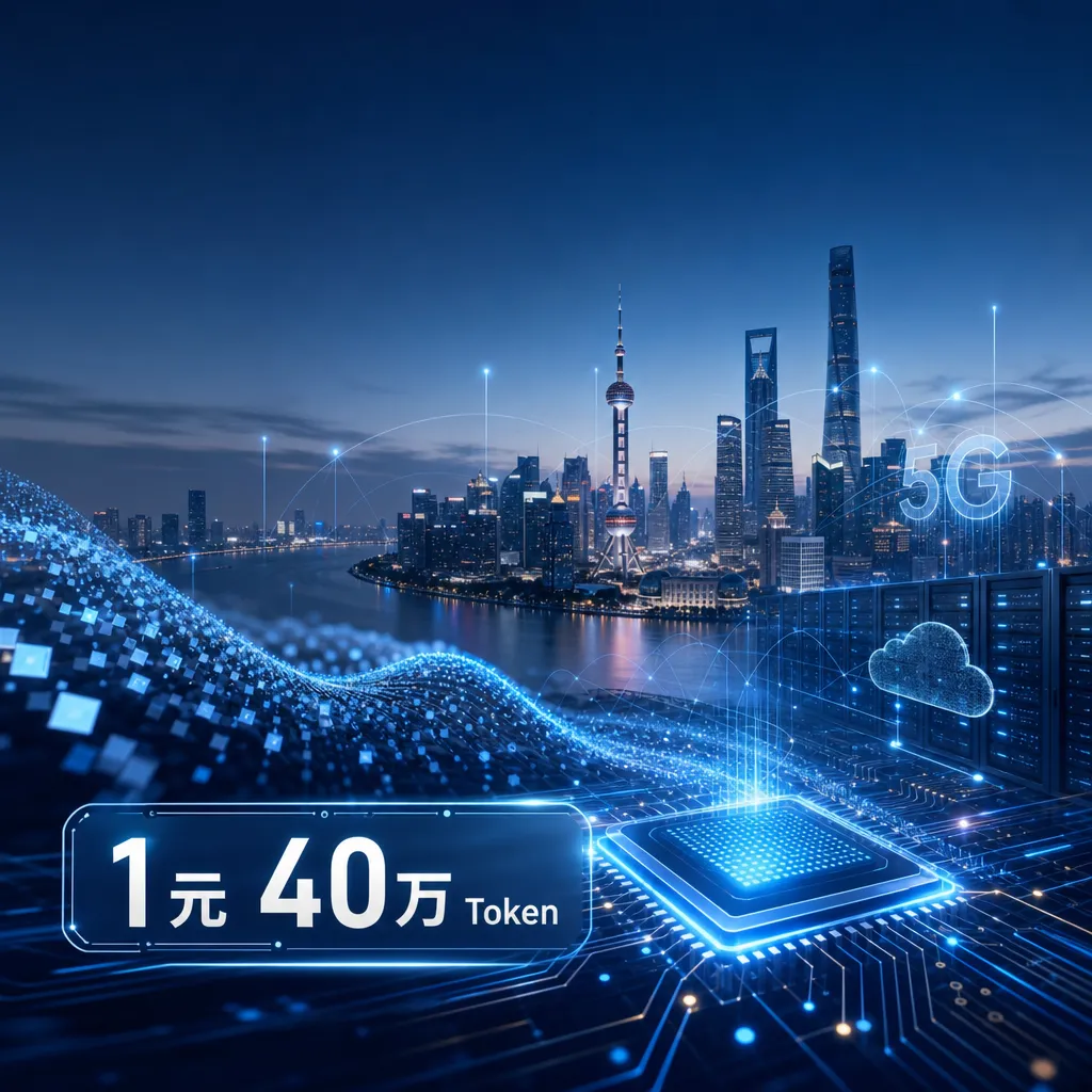 上海移动推 Token 通用服务:1 元 40 万,运营商入局 AI 算力