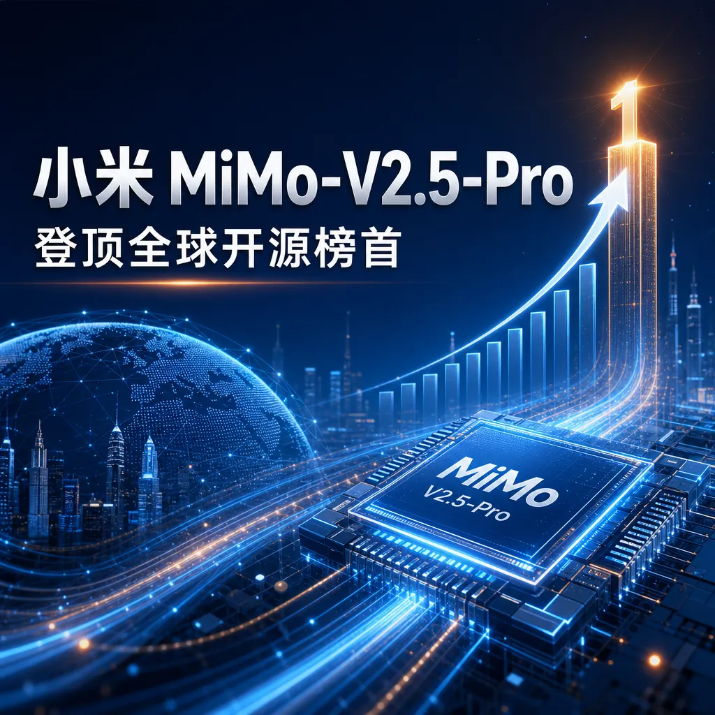 小米 MiMo-V2.5-Pro 登顶全球开源榜首