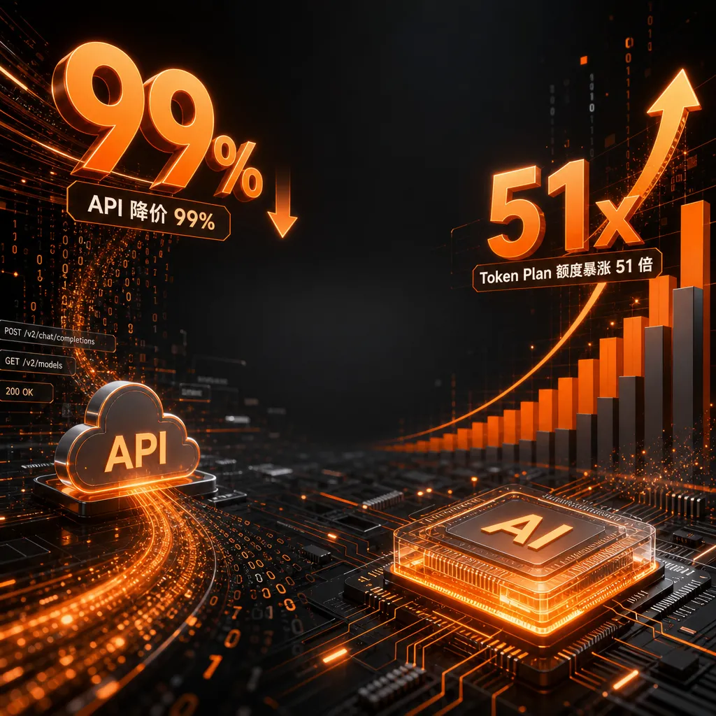 小米 MiMo-V2.5 API 降价 99%,Token Plan 额度暴涨 51 倍