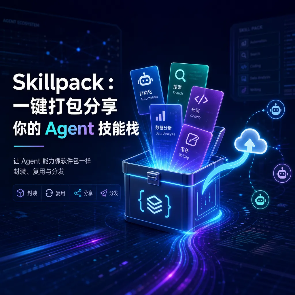 Skillpack:一键打包分享你的 Agent 技能栈