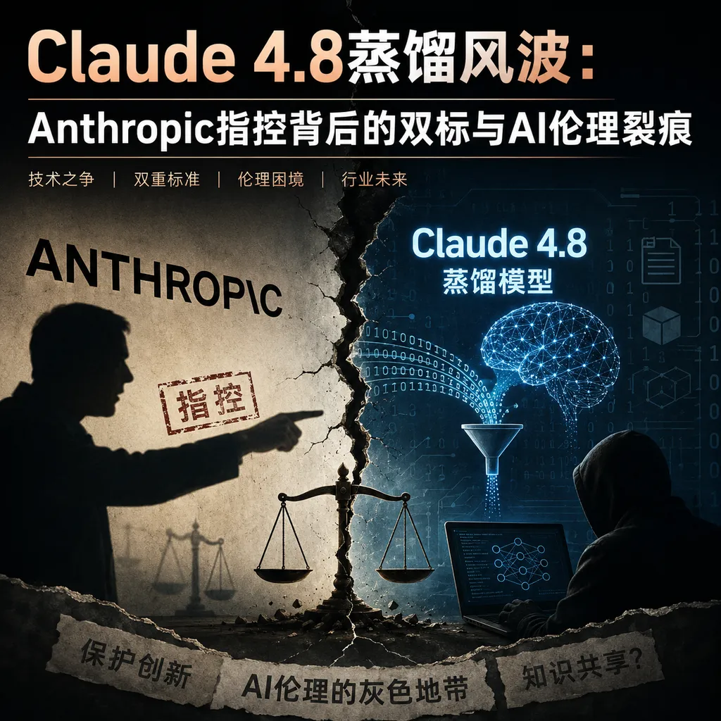 Claude 4.8蒸馏风波:Anthropic指控背后的双标与AI伦理裂痕