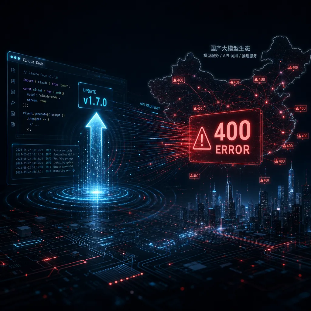 Claude Code 一次更新引爆国产模型 400 错误