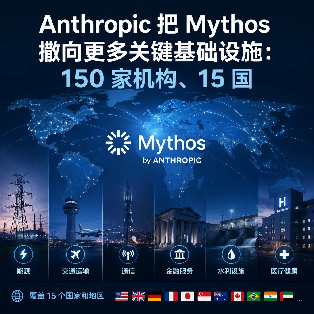 Anthropic spreads Mythos to more key infrastructure: 150 organizations, 15 countries