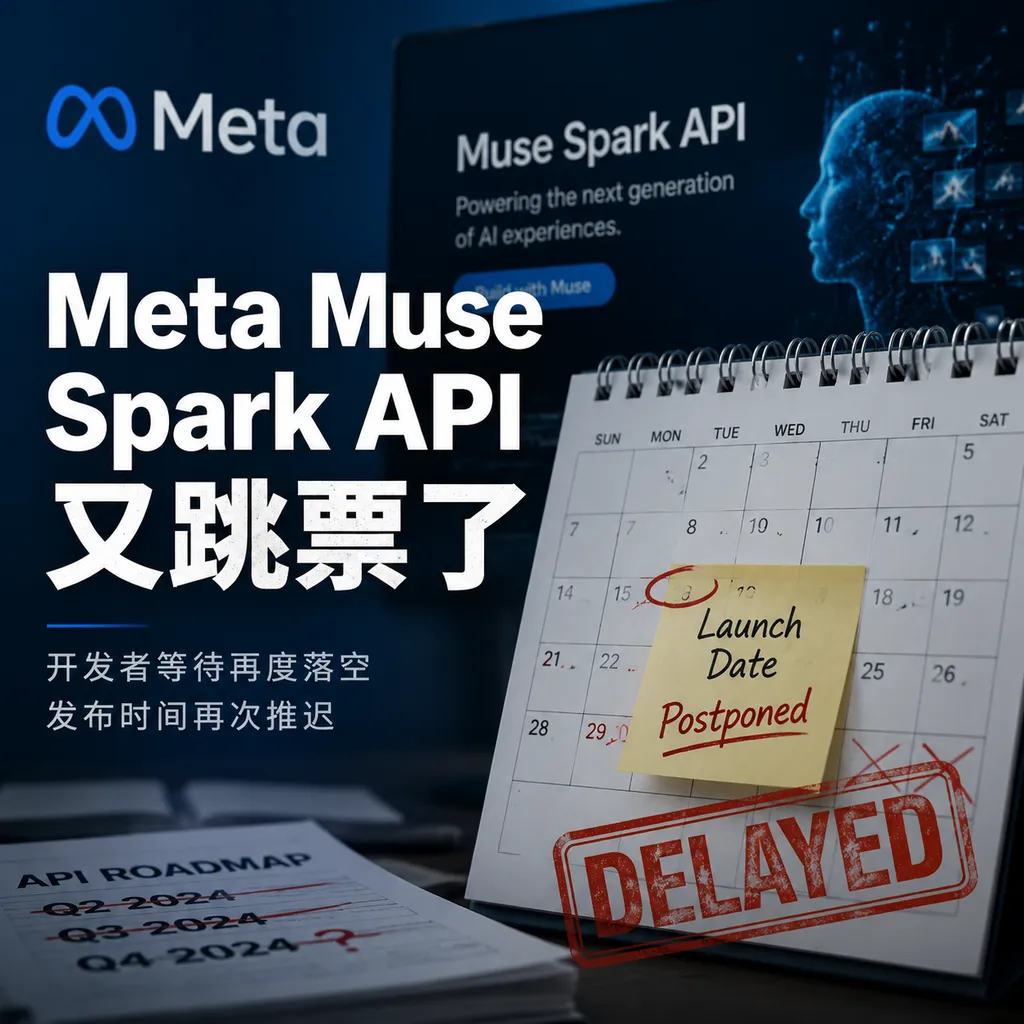 Meta Muse Spark API 又跳票了