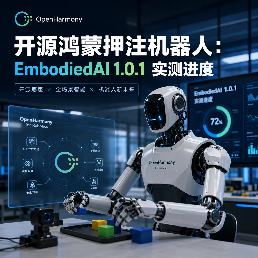 开源鸿蒙押注机器人:EmbodiedAI 1.0.1 实测进度