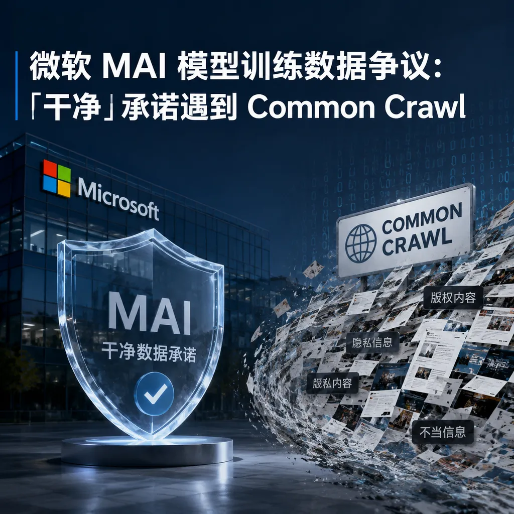 Microsoft MAI Model Training Data Controversy: “Clean” Promise Meets Common Crawl