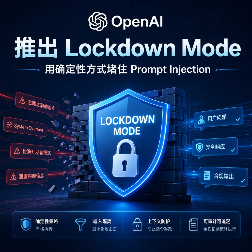 OpenAI Launches Lockdown Mode: Deterministically Blocking Prompt Injection