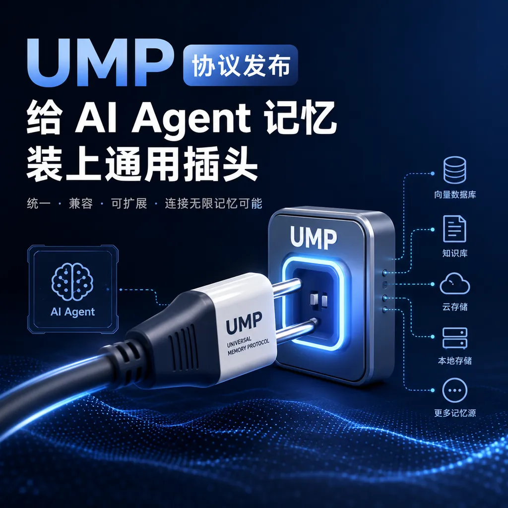 UMP Protocol Released: Equip AI Agents' Memory with a Universal Plug