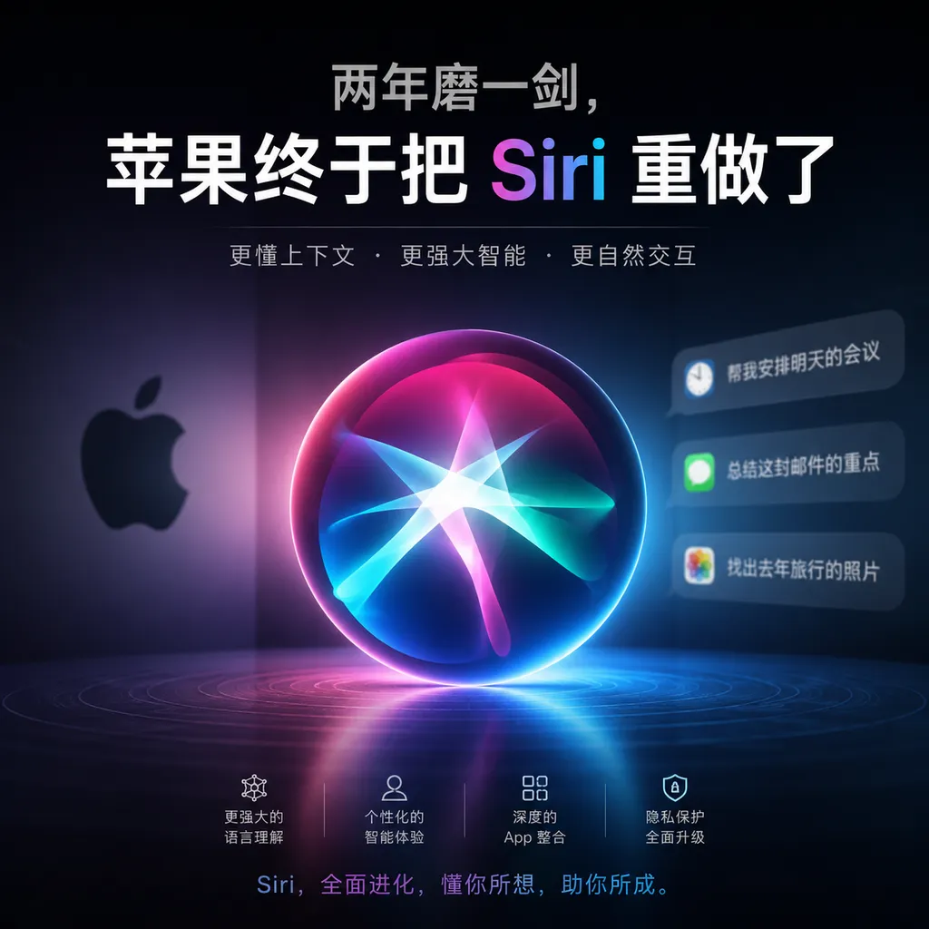两年磨一剑,苹果终于把 Siri 重做了