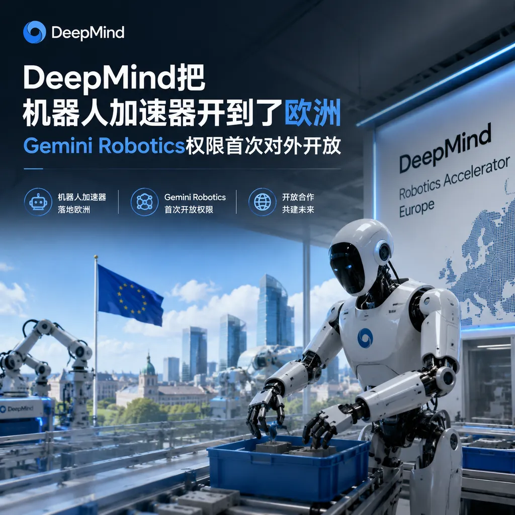 DeepMind把机器人加速器开到了欧洲,Gemini Robotics权限首次对外开放
