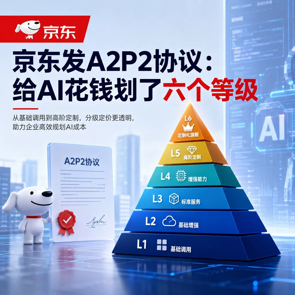 京东发A2P2协议:给AI花钱划了六个等级