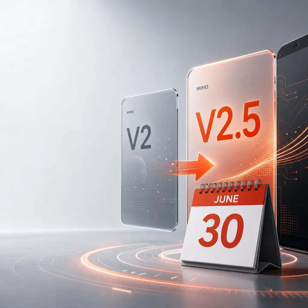 小米 MiMo-V2 系列 6 月 30 日下线,V2.5 全面接棒