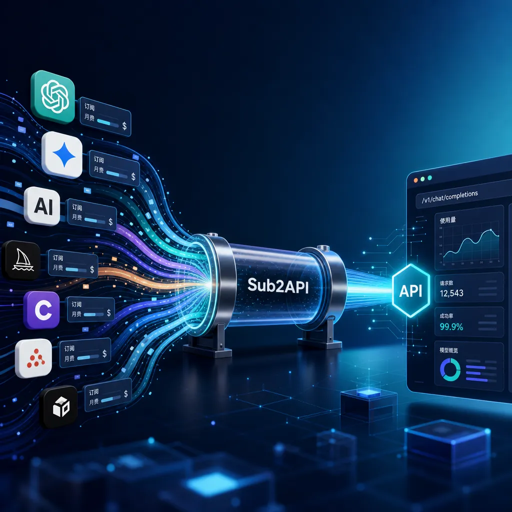 Sub2API 实战:把你散落的 AI 订阅拧成一根管子