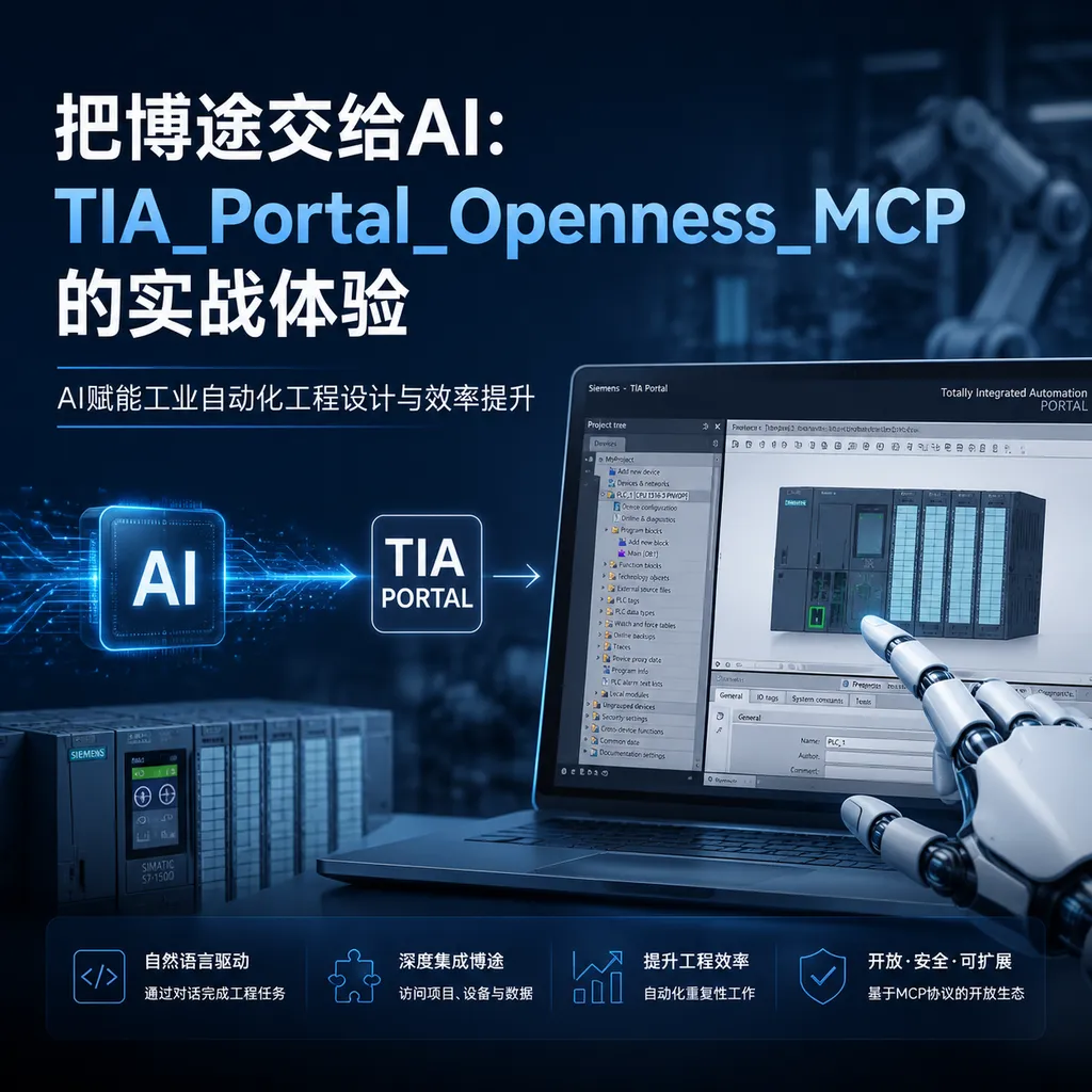 把博途交给AI:TIA_Portal_Openness_MCP的实战体验