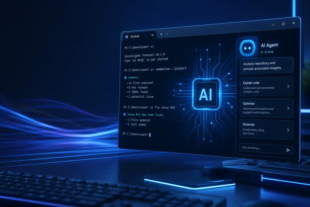 微软把 AI 智能体塞进了 Win11 终端:Intelligent Terminal 上手实测