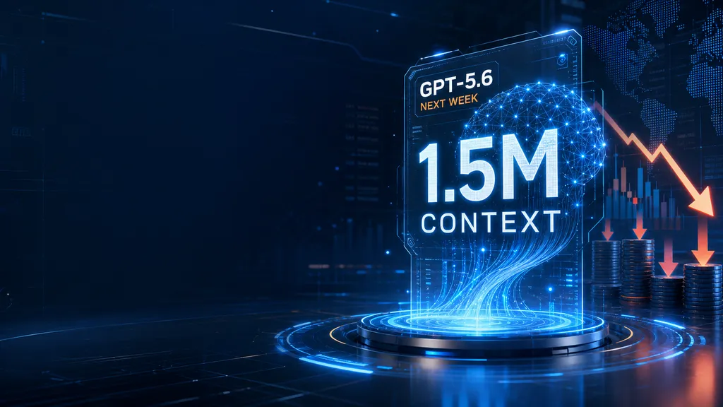 GPT-5.6 下周登场:150 万上下文,OpenAI 准备掀价格战
